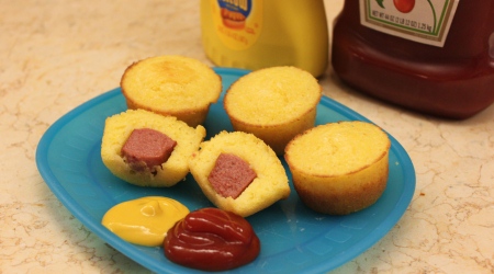 Mini Corn Dogs | What's KP Cooking?