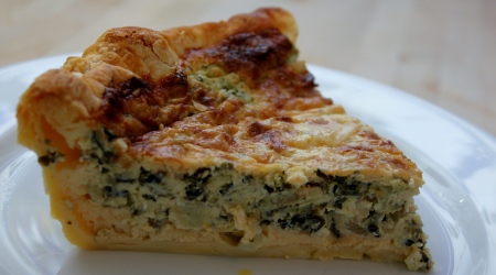 Spinach Feta Quiche | What's KP Cooking?